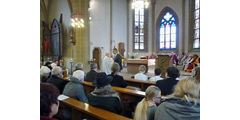 Festgottesdienst zum 50jahrigen Priesterjubiläum von Stadtpfarrer i.R. Geistlichen Rat Ulrich Trzeciok (Foto: Karl-Franz Thiede)